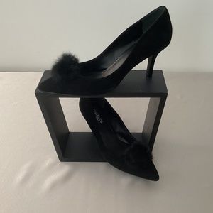 Black Suede Heel size 10